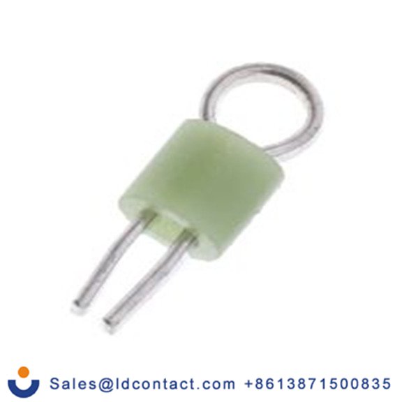 RS PRO,262-2236,绿色 绝缘 测试端子, 1.32 mm孔径, 磷铜主体