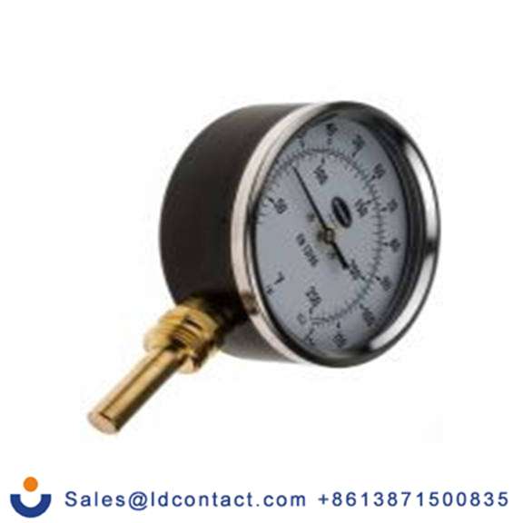 RS PRO,324-8413,温度表 120 °C最高, 摄氏, 华氏温标, 用于化学, 制药, 纸, 加热器, 食品, 饮料, 油, 炼油厂, 气体, 半导体, 机器制造, 石化, 液压, 能耗,