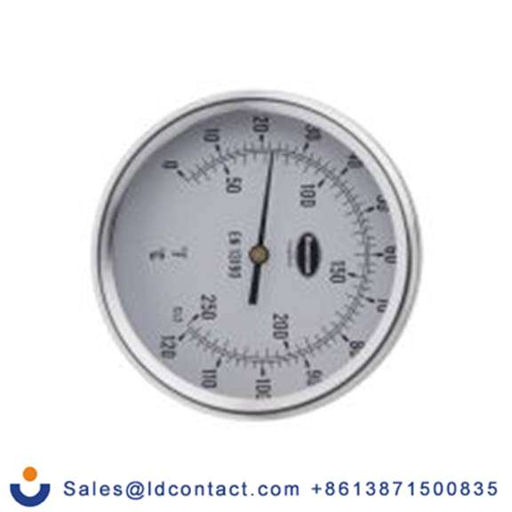 RS PRO,324-8463,温度表 表盘式温度计 120 °C最高, F, 华氏, °C温标, 用于通风, 加热器, 制冷工业