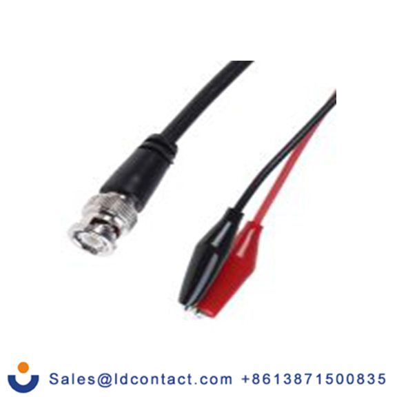 RS PRO,526-0241,RS PRO 同轴电缆鳄鱼夹引线, 黑色, 公