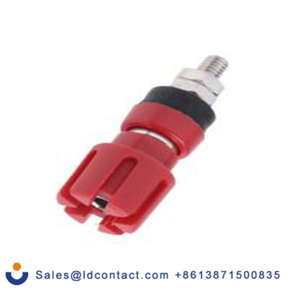 RS PRO,677-8746,红色 绝缘 测试端子, 4 mm孔径 30A, 2BA螺纹, 聚丙烯, 玻璃纤维增强尼龙主体, 面板最厚7 mm