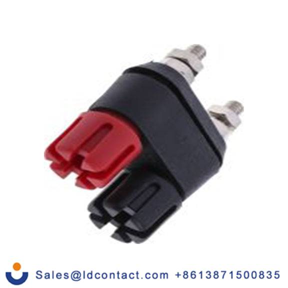 RS PRO,677-8759,黑色, 红色 绝缘 测试端子, 4 mm孔径 30A, 2BA螺纹, 聚丙烯, 玻璃纤维增强尼龙主体