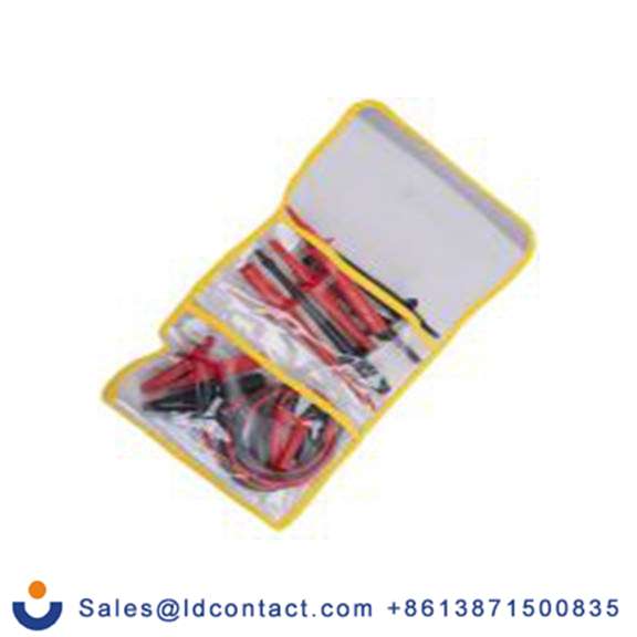 RS PRO,731-5273,万用表线  弹簧钩, 鳄鱼夹, 直角插头, 直插头 装有熔断器 测试引线套件, 1.2 m线长 500mA, CAT III