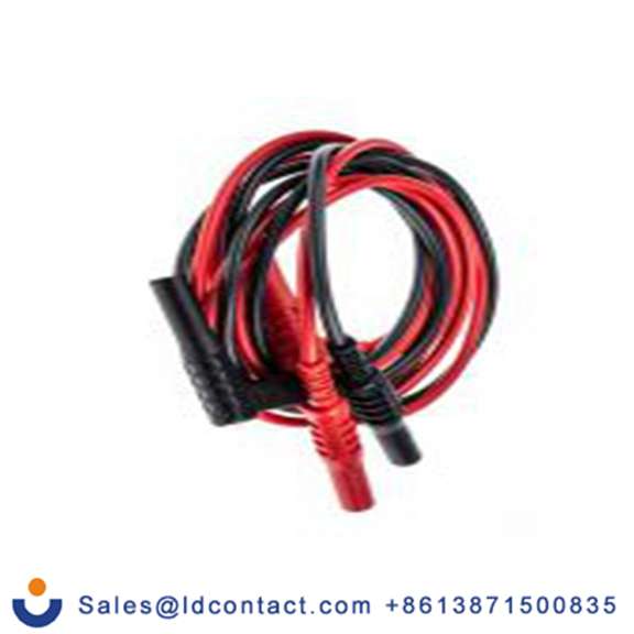 RS PRO,731-5277,万用表线  鳄鱼夹, 直插头, 弹簧钩, 直角插头 装有熔断器 测试引线套件, 1.2 m线长 500mA, CAT III