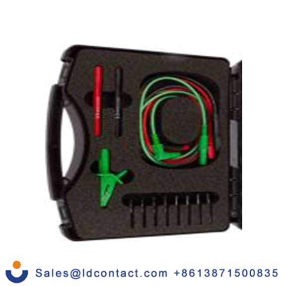 RS PRO,731-5286,万用表线  鳄鱼夹, 直角插头, 针式插座 多针连接器测试套件, 1.2 m线长 20A, CAT 0, CAT II