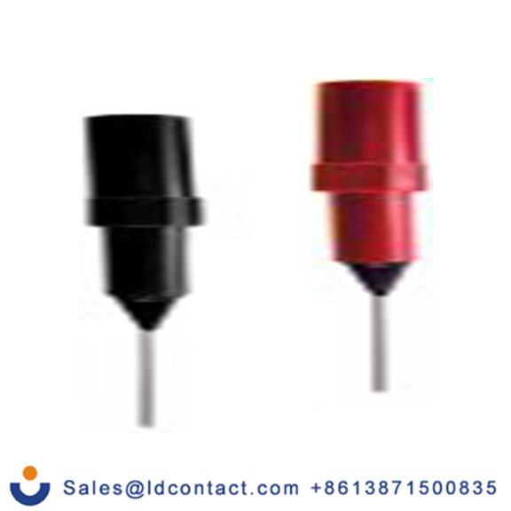 RS PRO,124-7402,0.7 mm 测试探头, 红色, 黑色, Φ0.7 mm座 10A, 30 Vrms, -20 °C至70 °C