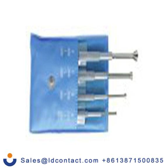 RS PRO,841-2524,RS PRO 孔径 量规套件, 钢, 4件