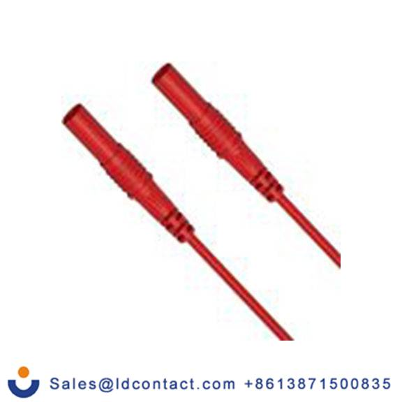 RS PRO,347-219,RS PRO 测试引线 4mm 香蕉电缆 2.5A, 300 cm线长, 50 V, 红色, 母插至公