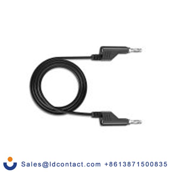 RS PRO,347-234,RS PRO 测试引线 测试线延长线卷轴 2.5A, 200 cm线长, 50 V, 黑色, 公至公