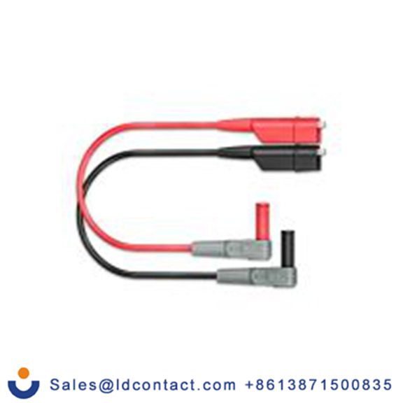 RS PRO,441-217,RS PRO 测试引线 15A, 59 mm线长, 1 kV, 黑色, 红色, 公至公