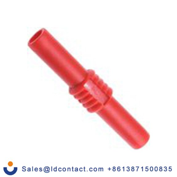 RS PRO,208-0232,RS PRO 香蕉接头, 红色, 30 V, 镀镍 黄铜触芯