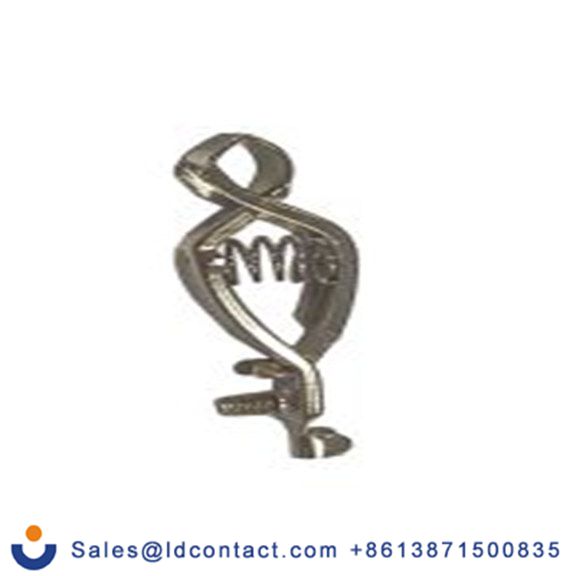 RS PRO,208-1133,鳄鱼夹, 银色, 12.5 mm开口, 镀镍触点