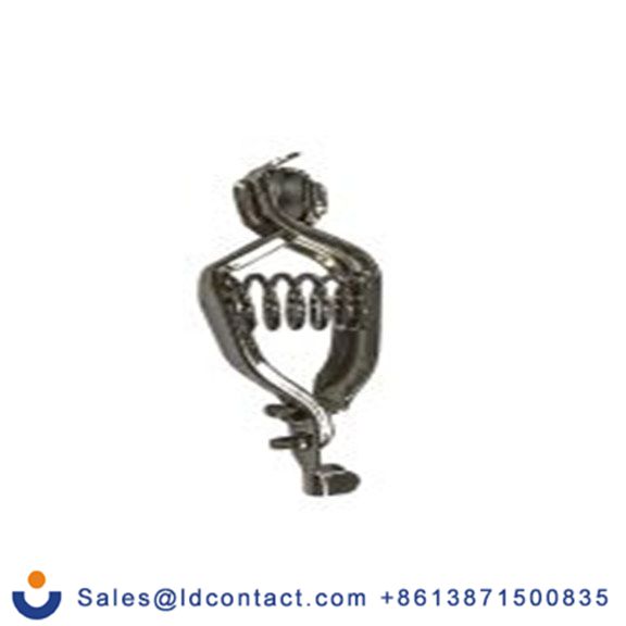 RS PRO,208-1135,鳄鱼夹, 银色, 22.5 mm开口, 镀镍触点