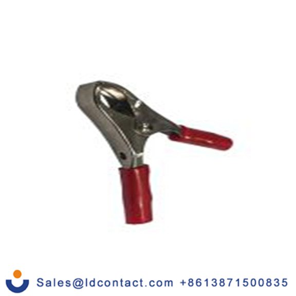 RS PRO,208-1138,鳄鱼夹, 红色, 21 mm开口, 镀镍触点