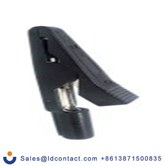 RS PRO,212-1203,鳄鱼夹, 黑色, 8 mm开口, 镀镍黄铜触点 绝缘