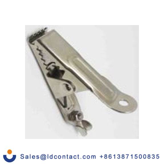 RS PRO,212-1207,鳄鱼夹, 银色, 30 mm开口, 镀镍钢触点